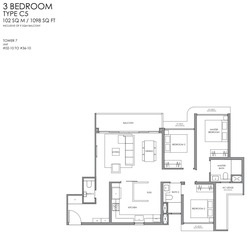 River Modern (D9), Apartment #526087521
